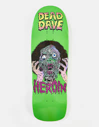 Heroin Skateboards Dead Dave Face Melter 10.1”