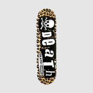 Death Skateboards Leopard