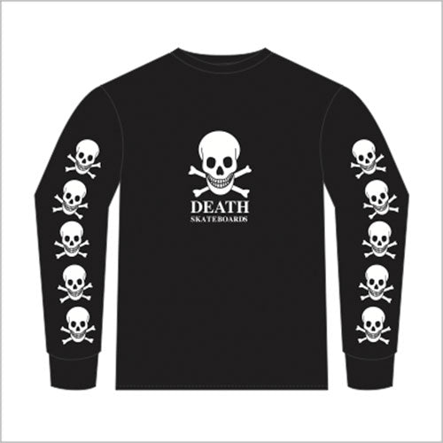 Death Skateboards - OG Skull Tee (Black/Grey)