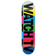 Death Skateboards Watch TV 8.25”