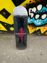 Load image into Gallery viewer, White Lotus Red Bamboo Skateboard
